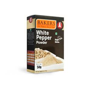 Bakers White Pepper Powder 50g
